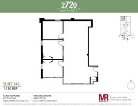2720 S River Rd, Des Plaines, IL à louer Plan d’étage– Image 1 sur 6