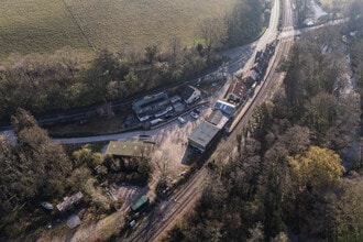 Eggesford Station Yard, Chulmleigh, DEV - Vue aérienne  vue de carte - Image1