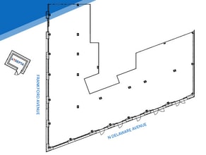 945 Frankford Ave, Philadelphia, PA à louer Plan d’étage– Image 1 sur 1