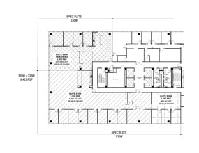 1341 W Mockingbird Ln, Dallas, TX à louer Plan d’étage– Image 2 sur 2