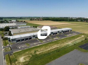 Seclin - Vue aérienne vue de carte