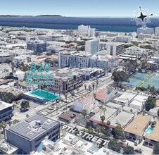 820 Wilshire Blvd, Santa Monica, CA - Vue aérienne vue de carte - Image1