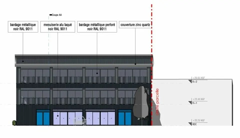 Local commercial dans Le Grand-Quevilly à louer - Photo de l’immeuble – Image 2 sur 2