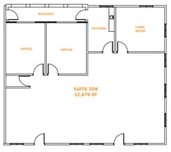 111 W Evelyn Ave, Sunnyvale, CA à louer Plan d’étage– Image 1 sur 1