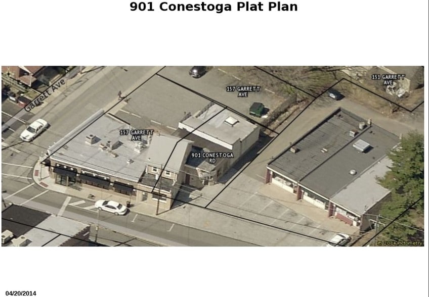 901 Conestoga Rd, Bryn Mawr, PA à louer - Plan cadastral – Image 2 sur 18