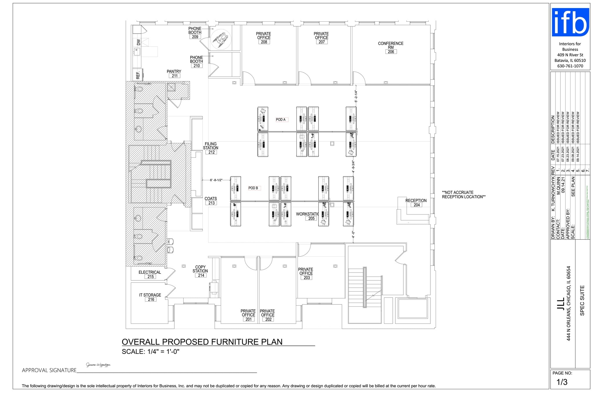 444 N Orleans St, Chicago, IL à louer Plan de site– Image 1 sur 1