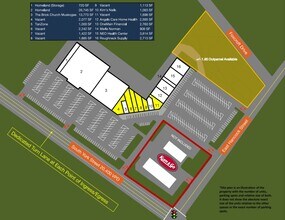 1300-1336 S York St, Muskogee, OK à louer Plan d’étage– Image 1 sur 1