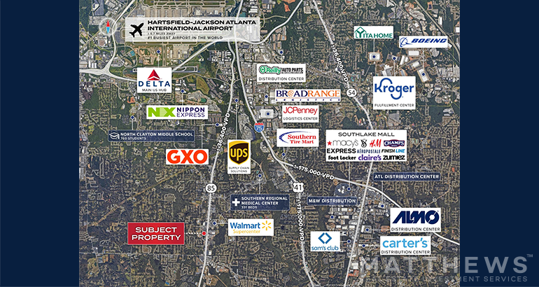 7183 GA Highway 85, Riverdale, GA à louer - Photo de l’immeuble – Image 3 sur 4