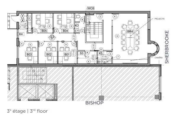 1428-1430 Rue Sherbrooke O O, Montréal, QC à louer Plan d’étage– Image 1 sur 1