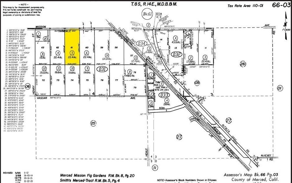 0 Mission Avenue, Merced, CA à vendre - Photo principale – Image 1 sur 24