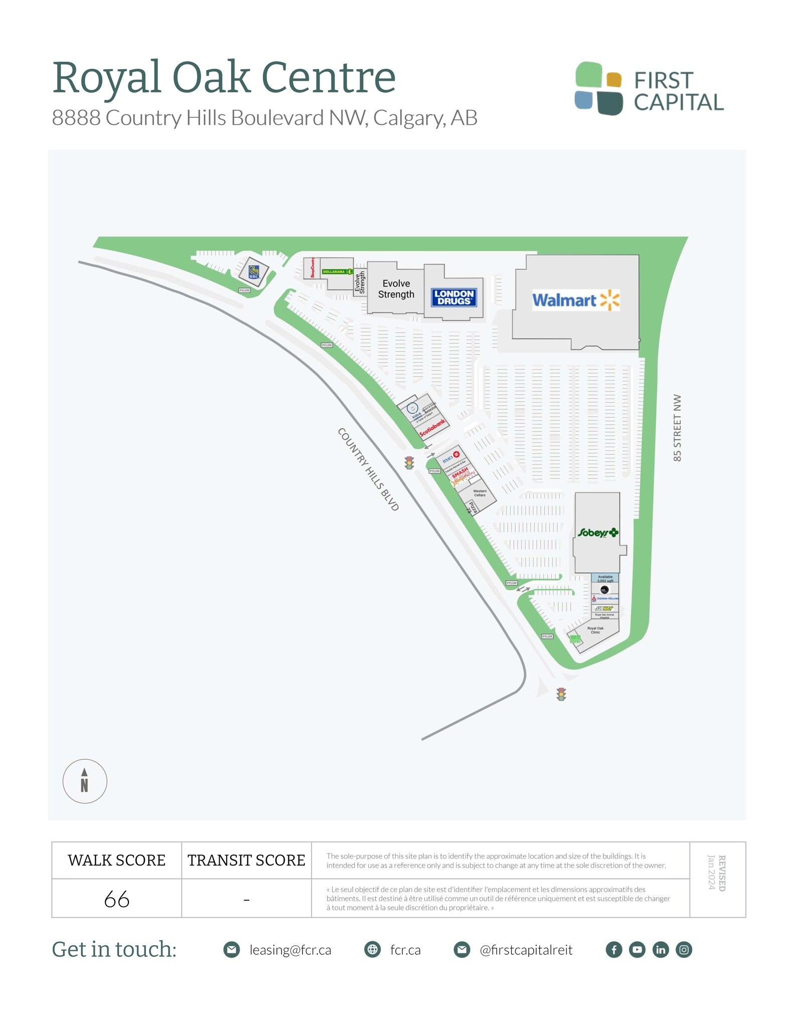 8888 NW Country Hills Blvd, Calgary, AB à louer Plan de site– Image 1 sur 1