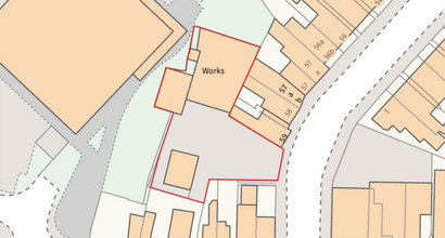 60 Broad St, Loughborough à louer Plan de site– Image 2 sur 2