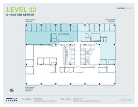 909 Fannin St, Houston, TX à louer Plan d’étage– Image 1 sur 1