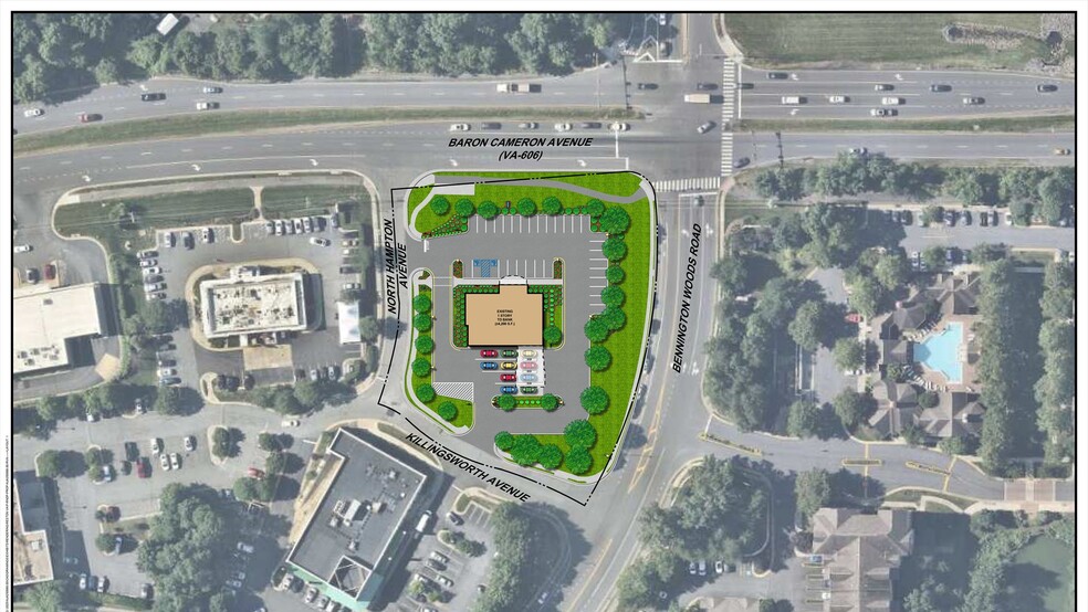 1750 Hampton Ave, Reston, VA à vendre - Plan de site – Image 3 sur 3