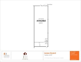 6101-6119 Guion Rd, Indianapolis, IN à louer Plan de site– Image 1 sur 1