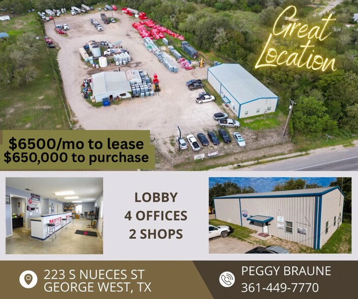 223 S Nueces, George West, TX à vendre - Photo principale – Image 1 sur 1