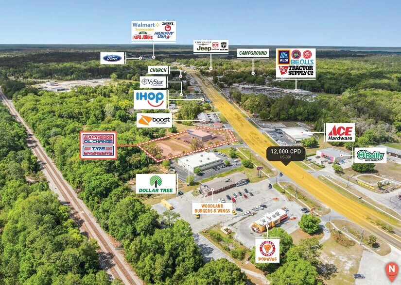 1198 Walnut St, Starke, FL à vendre - Photo de l’immeuble – Image 3 sur 5