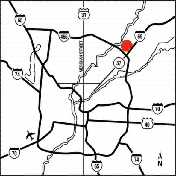 6081 E 82nd St, Indianapolis, IN à louer - Plan de site – Image 1 sur 2