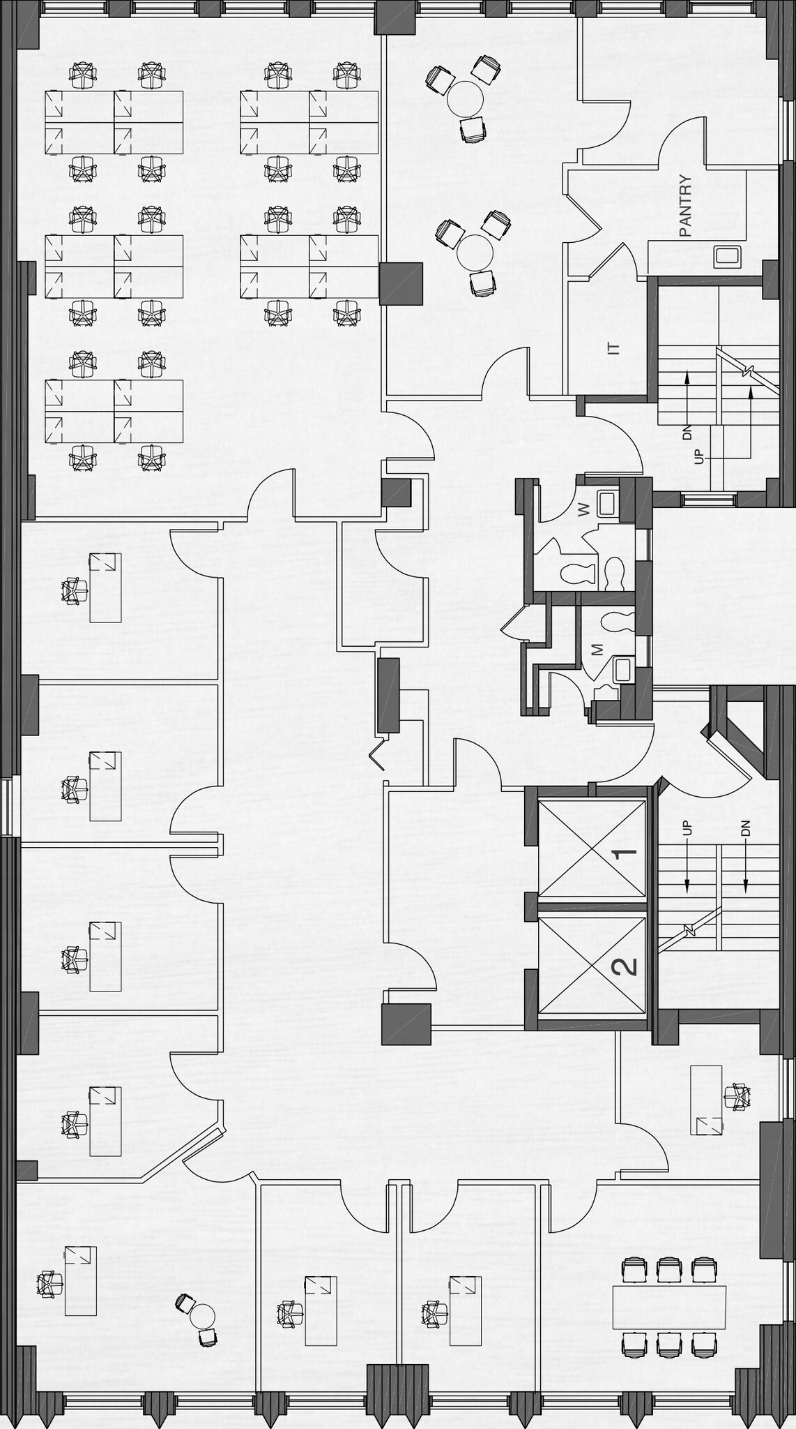 254 W 31st St, New York, NY à louer Plan d’étage– Image 1 sur 1
