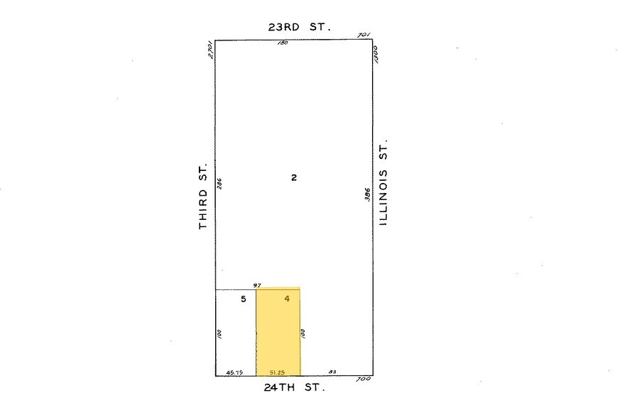 750 24th St, San Francisco, CA à louer - Plan cadastral – Image 2 sur 5