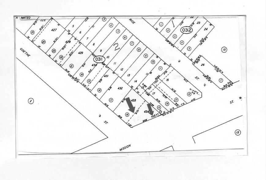 6098 Mission St, Daly City, CA à vendre - Plan cadastral – Image 2 sur 6