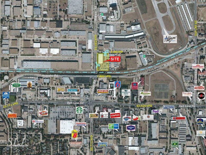 15200 Midway Rd, Addison, TX à louer - Aérien – Image 3 sur 12