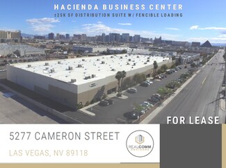Plus de détails pour 5277 Cameron St, Las Vegas, NV - Industriel/Logistique à louer