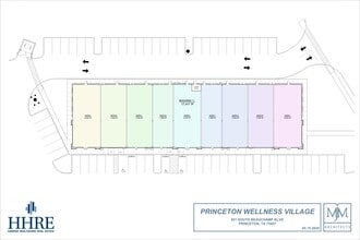 Princeton Wellness Village, S. Beauchamp Blvd., Princeton, TX à louer Plan d’étage– Image 1 sur 1