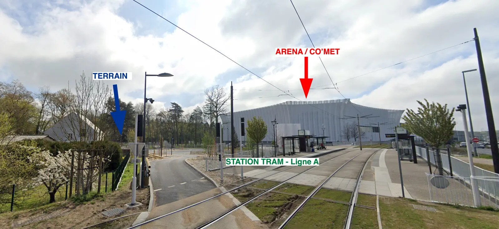 Terrain dans Orléans à vendre Plan de site– Image 1 sur 4