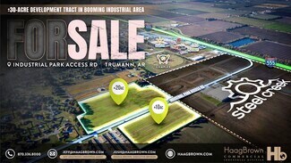 Plus de détails pour 1328 Industrial Drive Dr, Trumann, AR - Terrain à vendre