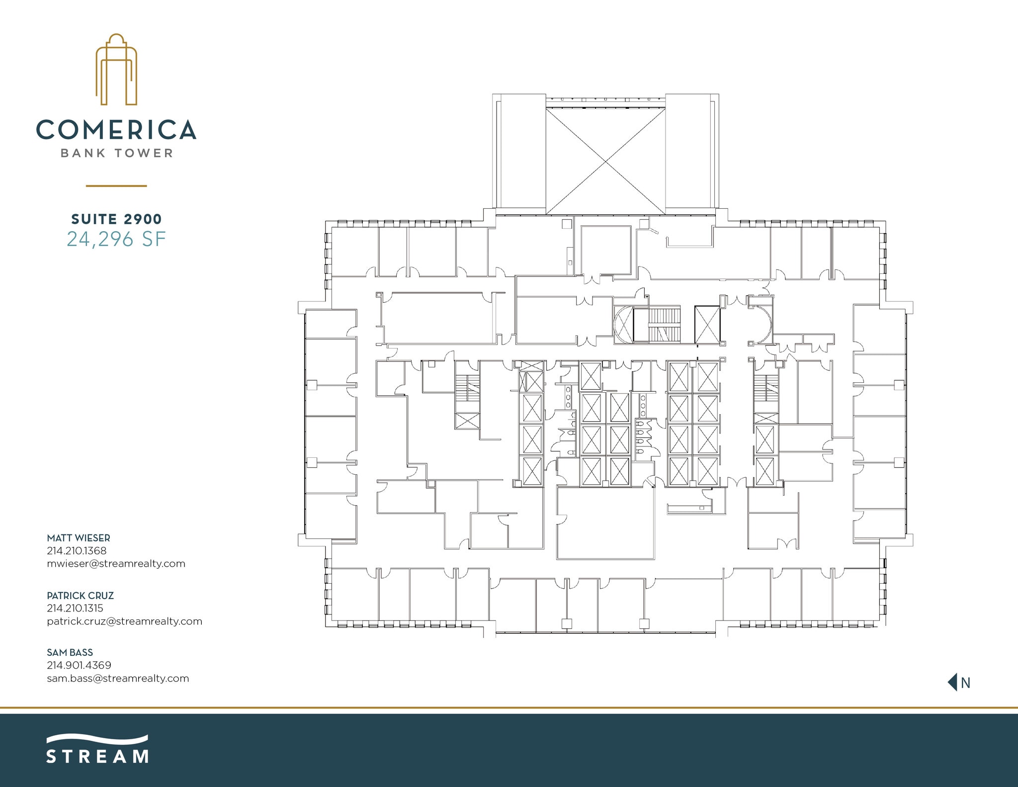 1717 Main St, Dallas, TX à louer Plan d’étage– Image 1 sur 1