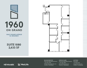 1960 E Grand Ave, El Segundo, CA à louer Plan d’étage– Image 1 sur 1