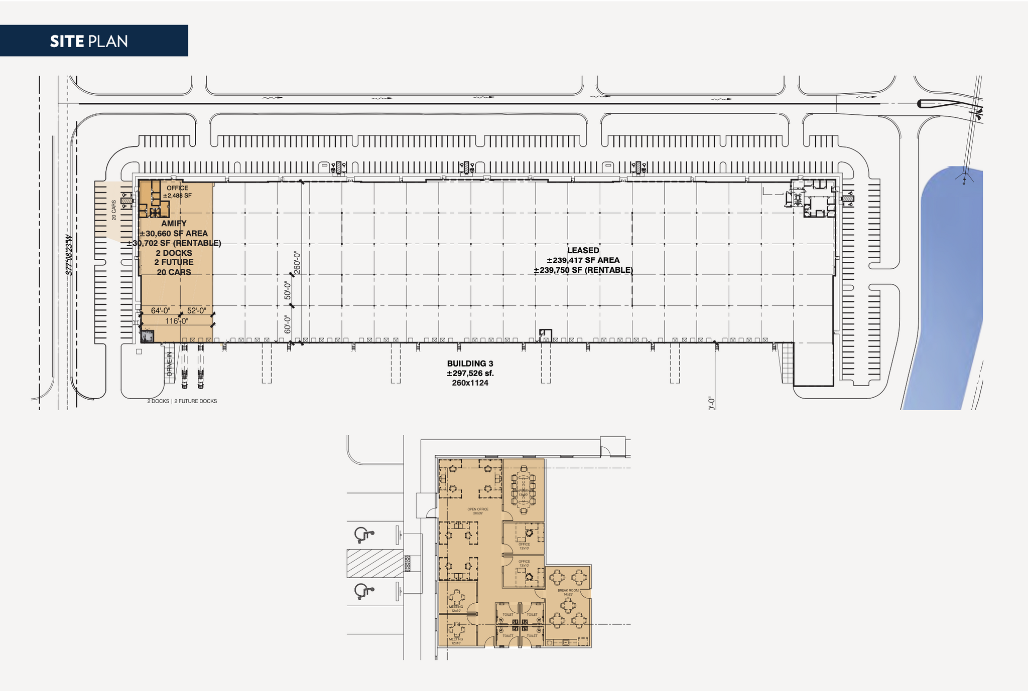 8531 Trade Center Dr, West Chester, OH à louer Plan de site– Image 1 sur 7