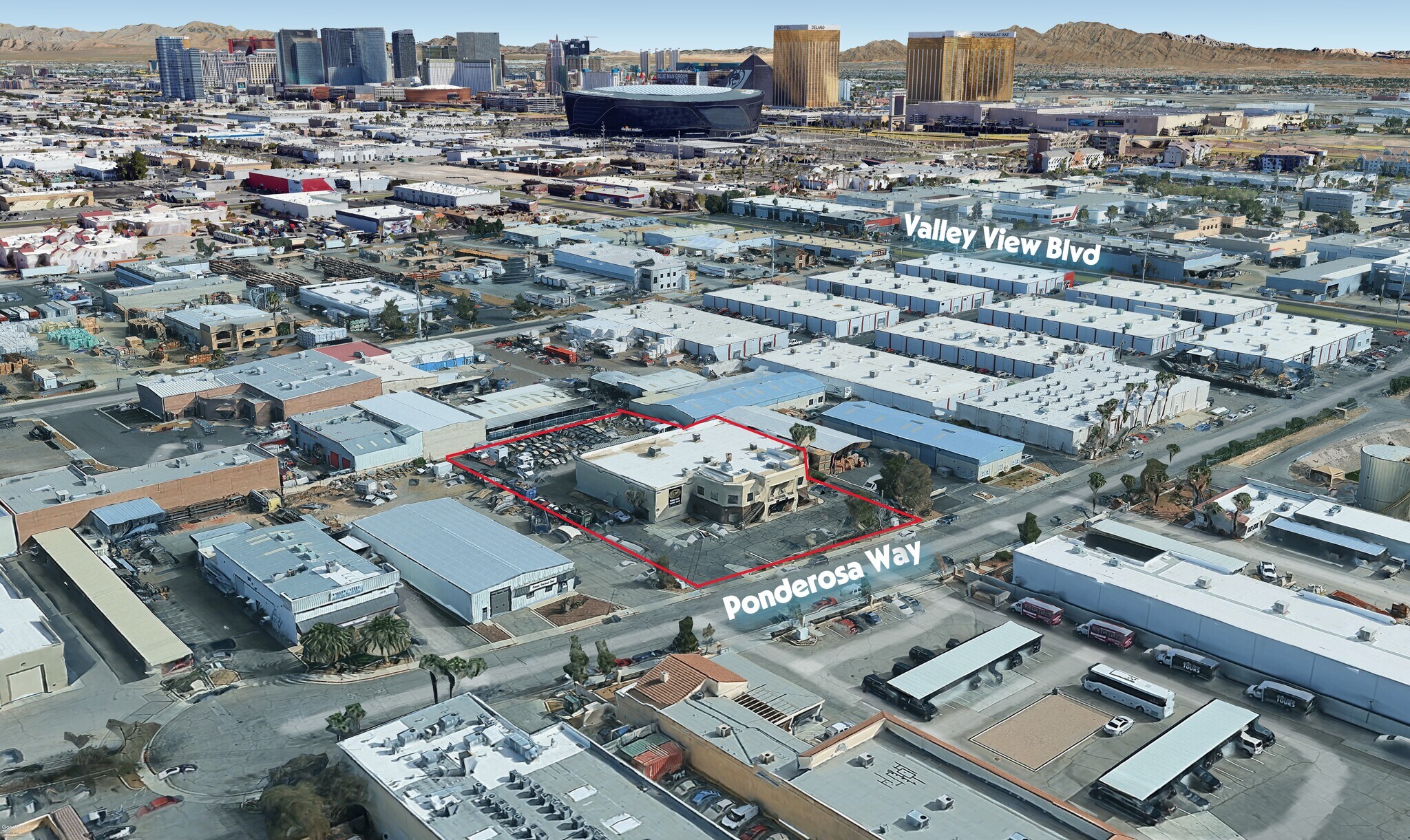 4022 Ponderosa Way, Las Vegas, NV à louer Photo de l’immeuble– Image 1 sur 2