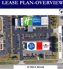 8451-8491 15 Mile Rd, Sterling Heights, MI à louer Plan d’étage– Image 2 sur 2