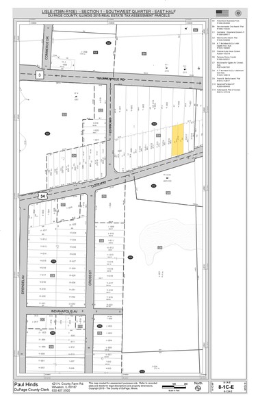2410 Ogden Ave, Downers Grove, IL à louer - Plan cadastral – Image 2 sur 2