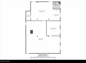 1595 Fairfax Ave, San Francisco, CA à louer Plan d’étage– Image 2 sur 13
