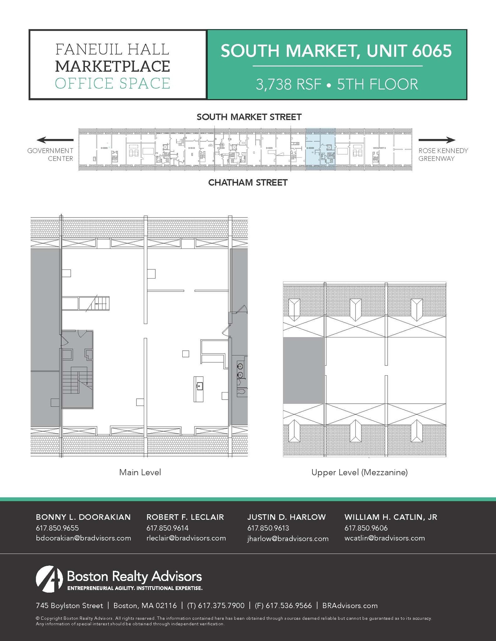 4 S Faneuil Hall Market Pl, Boston, MA à louer Plan d’étage– Image 1 sur 1