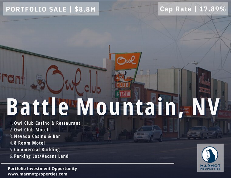 Battle Mountain Gaming & Hospitality portefeuille de 6 biens à vendre sur LoopNet.fr - Photo de l’immeuble – Image 3 sur 32