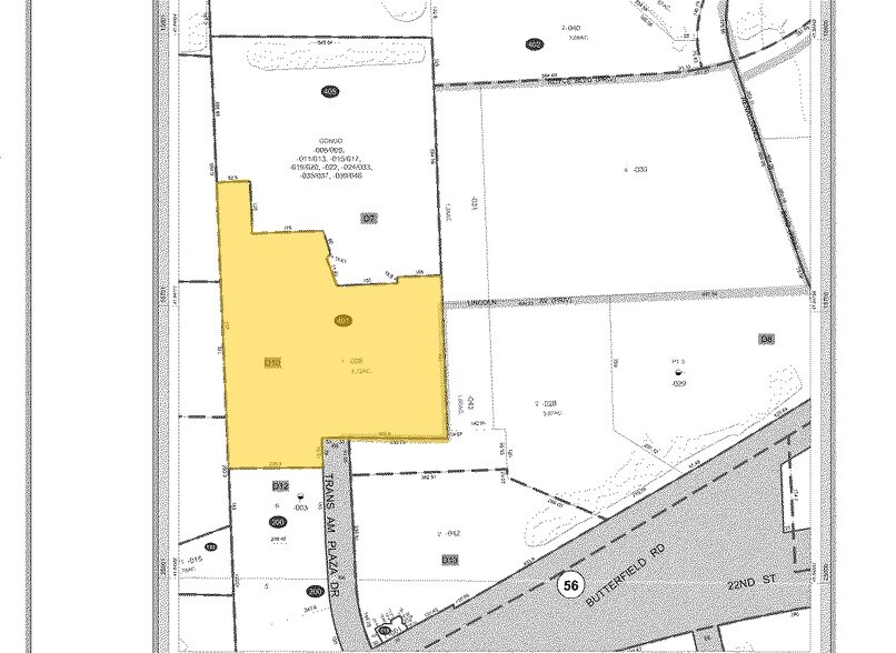 2 Transam Plaza Dr, Oakbrook Terrace, IL à louer - Plan cadastral – Image 2 sur 20