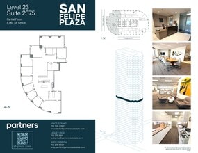 5847 San Felipe St, Houston, TX à louer Plan de site– Image 2 sur 7
