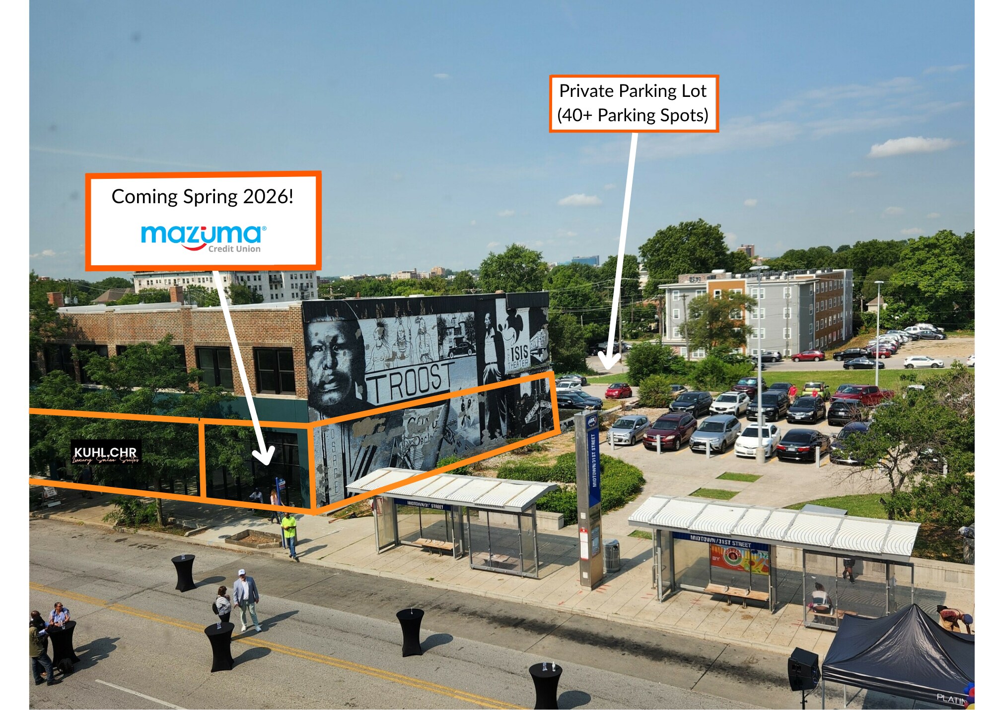 3104-3116 Troost Ave, Kansas City, MO à louer Photo principale– Image 1 sur 12