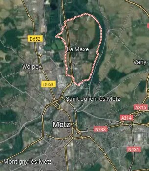Local d’activités dans La Maxe à louer - Photo de l’immeuble – Image 3 sur 4