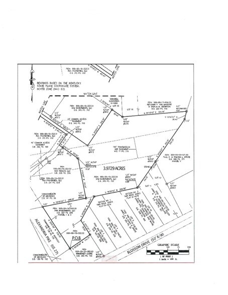US 27 & Windsor Drive, Cold Spring, KY à vendre - Plan cadastral – Image 1 sur 2