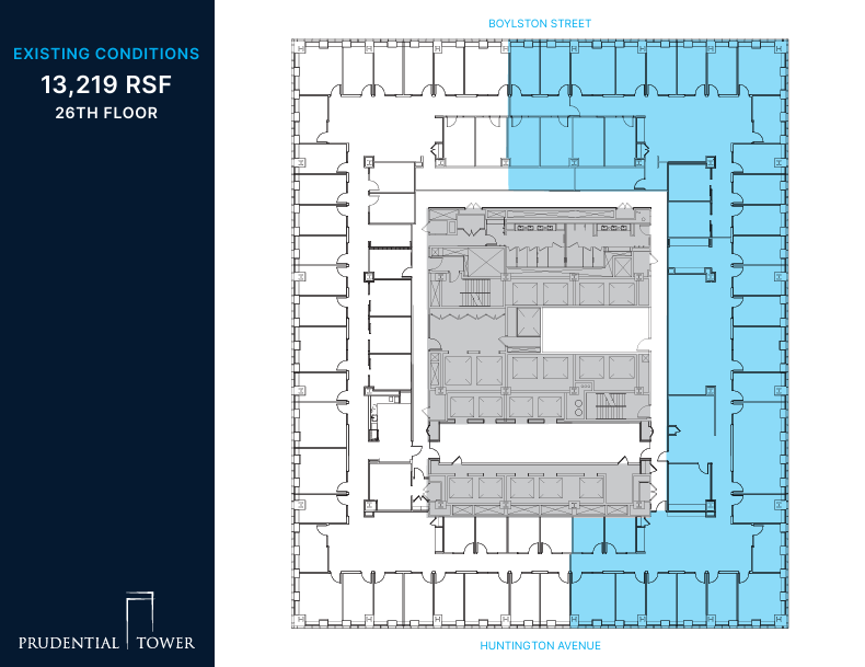800 Boylston St, Boston, MA à louer Plan d’étage– Image 1 sur 1