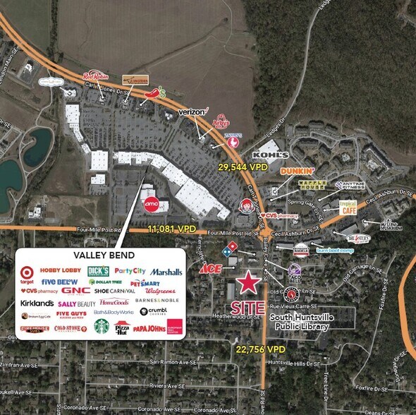7230 Bailey Cove Rd SE, Huntsville, AL à louer - Photo de l’immeuble – Image 2 sur 2