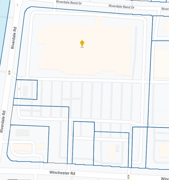 7060 Winchester Rd, Memphis, TN à louer - Plan cadastral – Image 2 sur 2