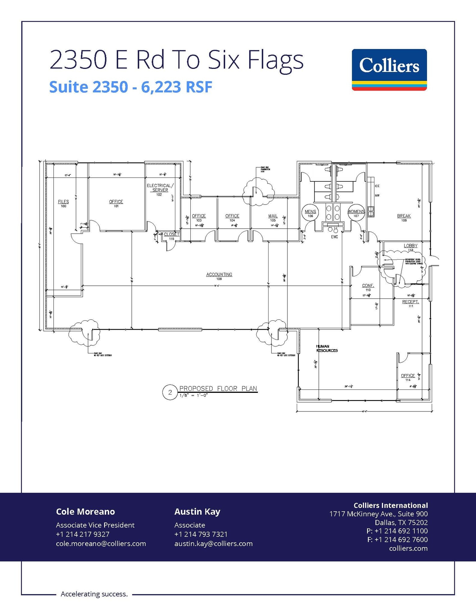2350 E Road To Six Flags, Arlington, TX à louer Plan d’étage– Image 1 sur 1