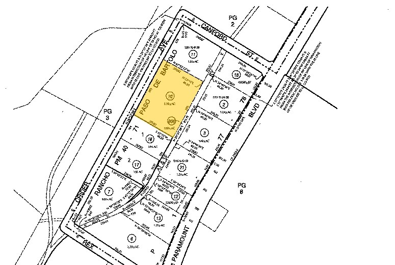 7240 Crider Ave, Pico Rivera, CA à louer - Plan cadastral – Image 2 sur 3