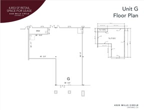 4310-4350 Mills Cir, Ontario, CA à louer Plan d’étage– Image 2 sur 2